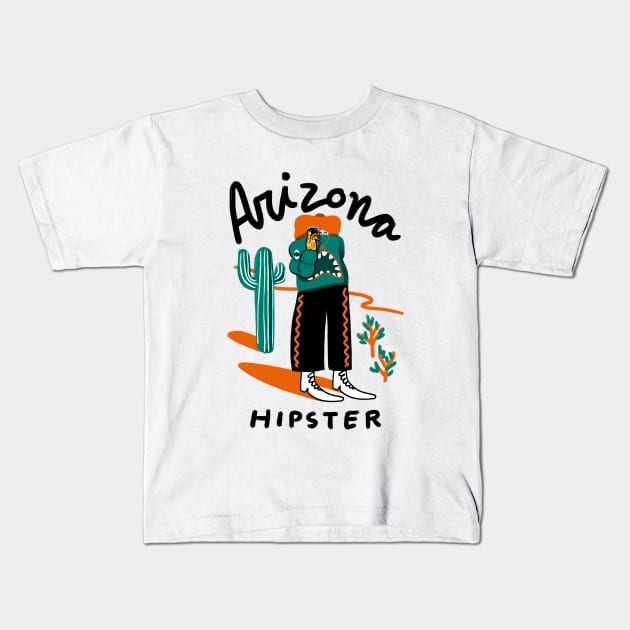 Hipster Kids T-Shirt by visbii